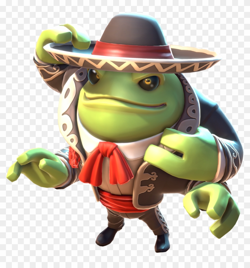 Gancho Thumb Brawlout - Cartoon Clipart #3129387