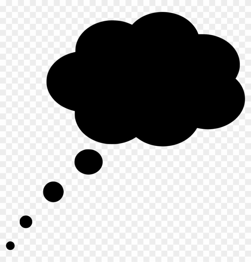 Download Png - Thoughts Bubbles Clipart #3129522