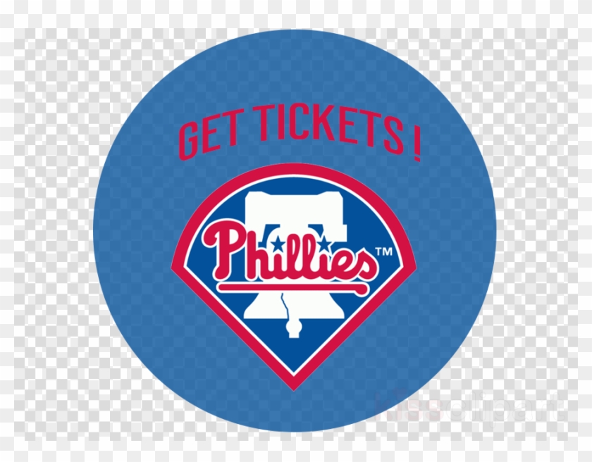 Mlb Philadelphia Phillies Fathead Logo Decal , Png Clipart #3129562