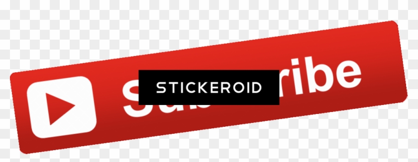 Youtube Subscribe Button Png - Graphic Design Clipart
