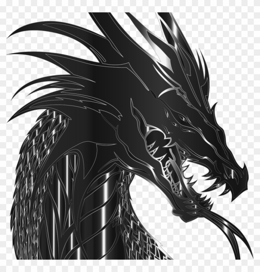 Dragon Head Logo Png Clipart #3130213