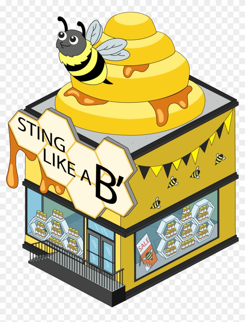 Honey Clipart Bee Family - Png Download