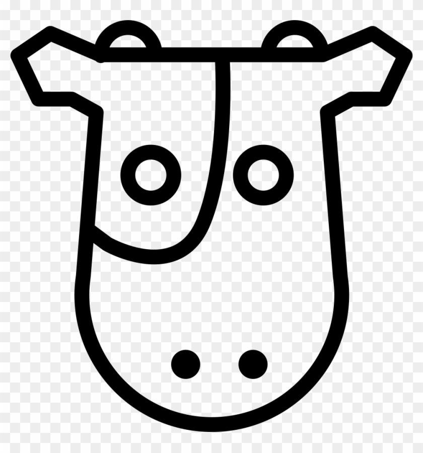 Cow Frontal Head Comments - Cattle Clipart #3130352