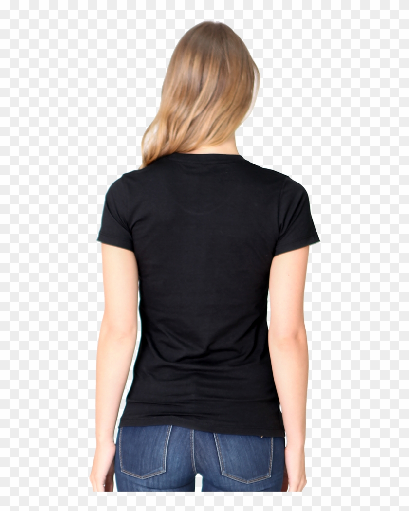 Women T Shirt Back Png Clipart