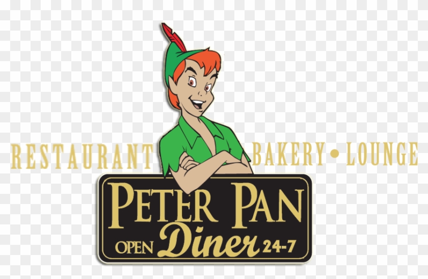 Peter Pan Diner Menu - Peter Pan's Favorite Place To Eat Out Clipart #3131354