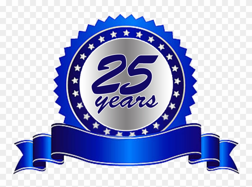 Customer Service Clipart Year Service - 25 Years Anniversary At Work - Png Download