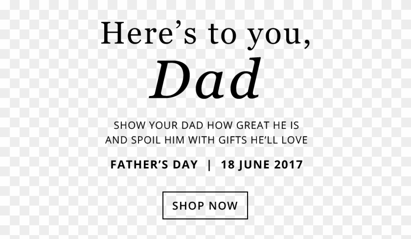 Fathers Day Print Room Banner Text - Parallel Clipart