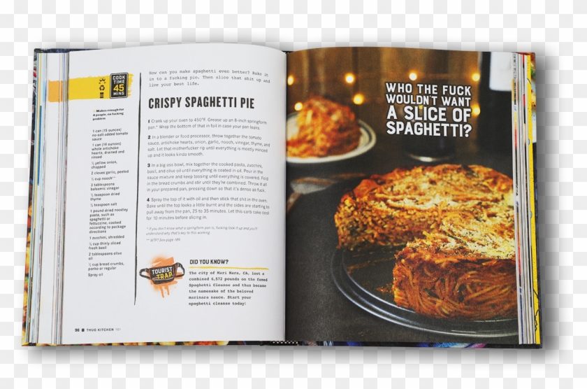 Interior Book Sample Thug Kitchen Top Recipes Clipart 3131823 Pikpng