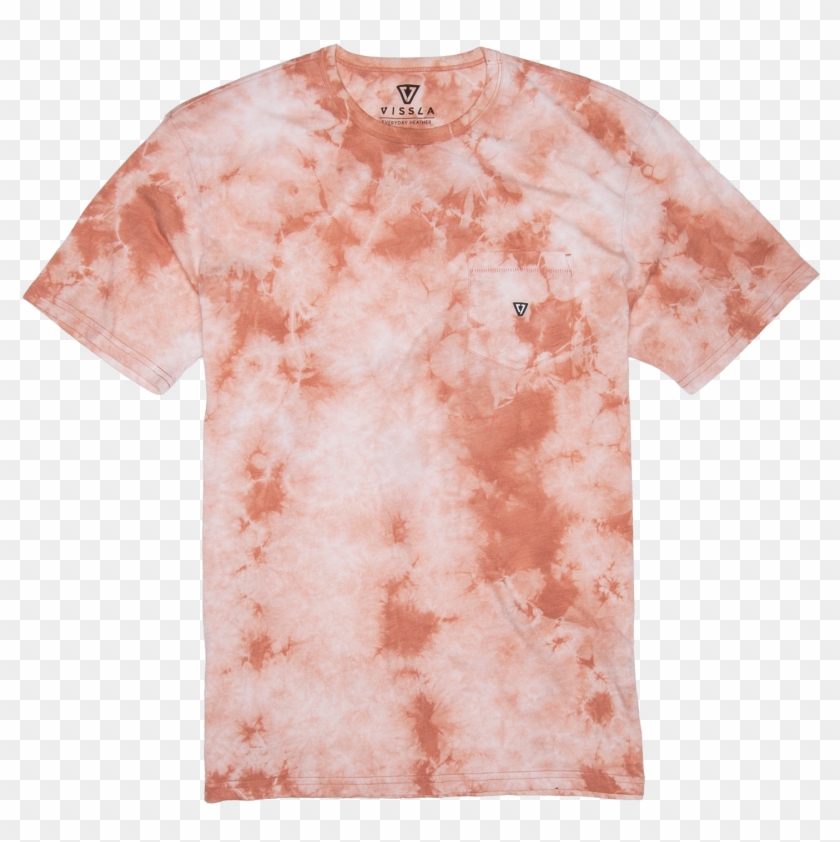 Calipher Embroidery Tie Dye Tee - Vissla Clipart
