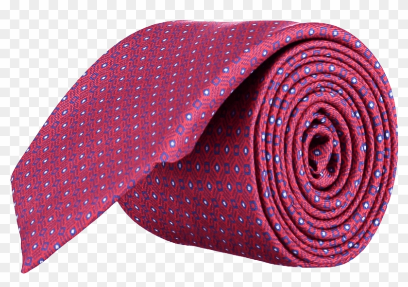 Italian Silk Tie Rolled - Rolled Tie Png Clipart #3132041