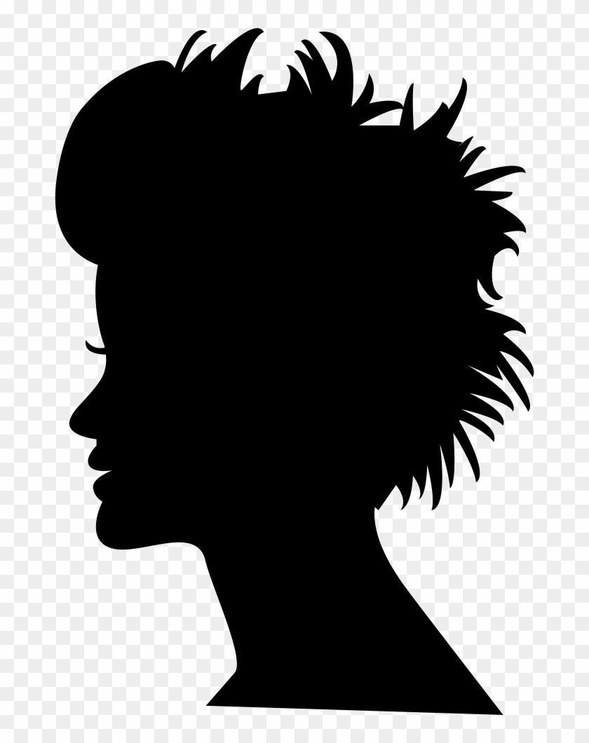 Head Silhouette With Short Hair Comments - Logos With Head Clipart #3133051