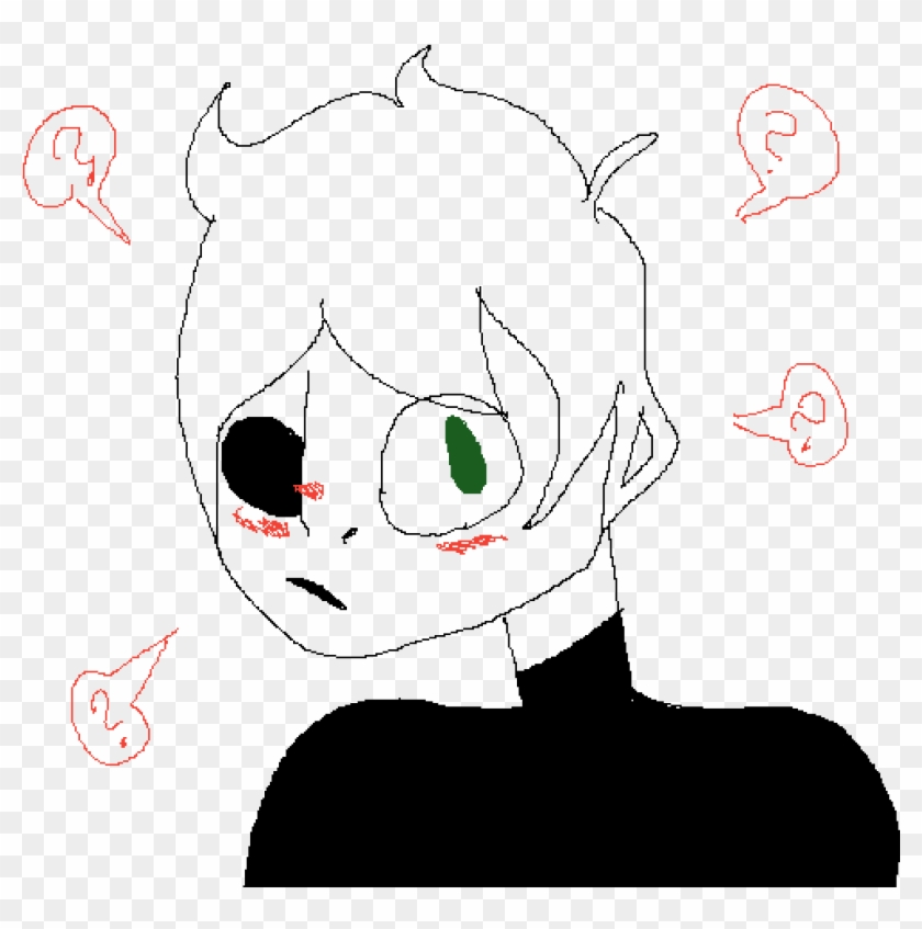 Short Hair Or Nah - Cartoon Clipart