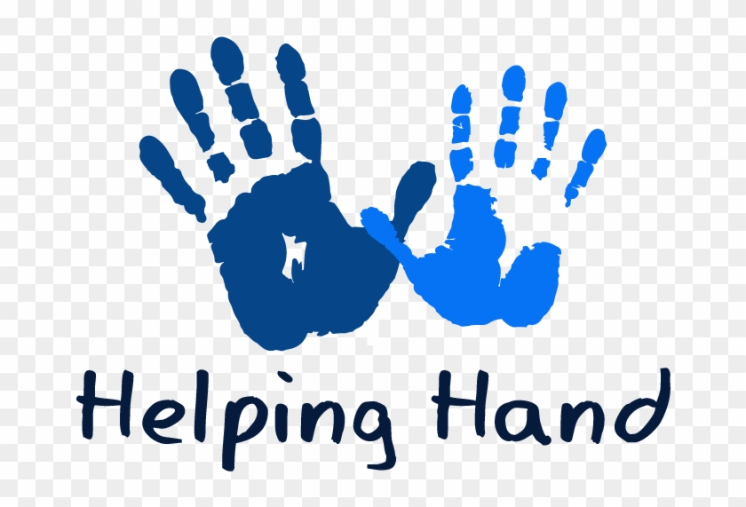 Helping Hands Logo Png Clipart , Png Download - Hand Print Transparent Png