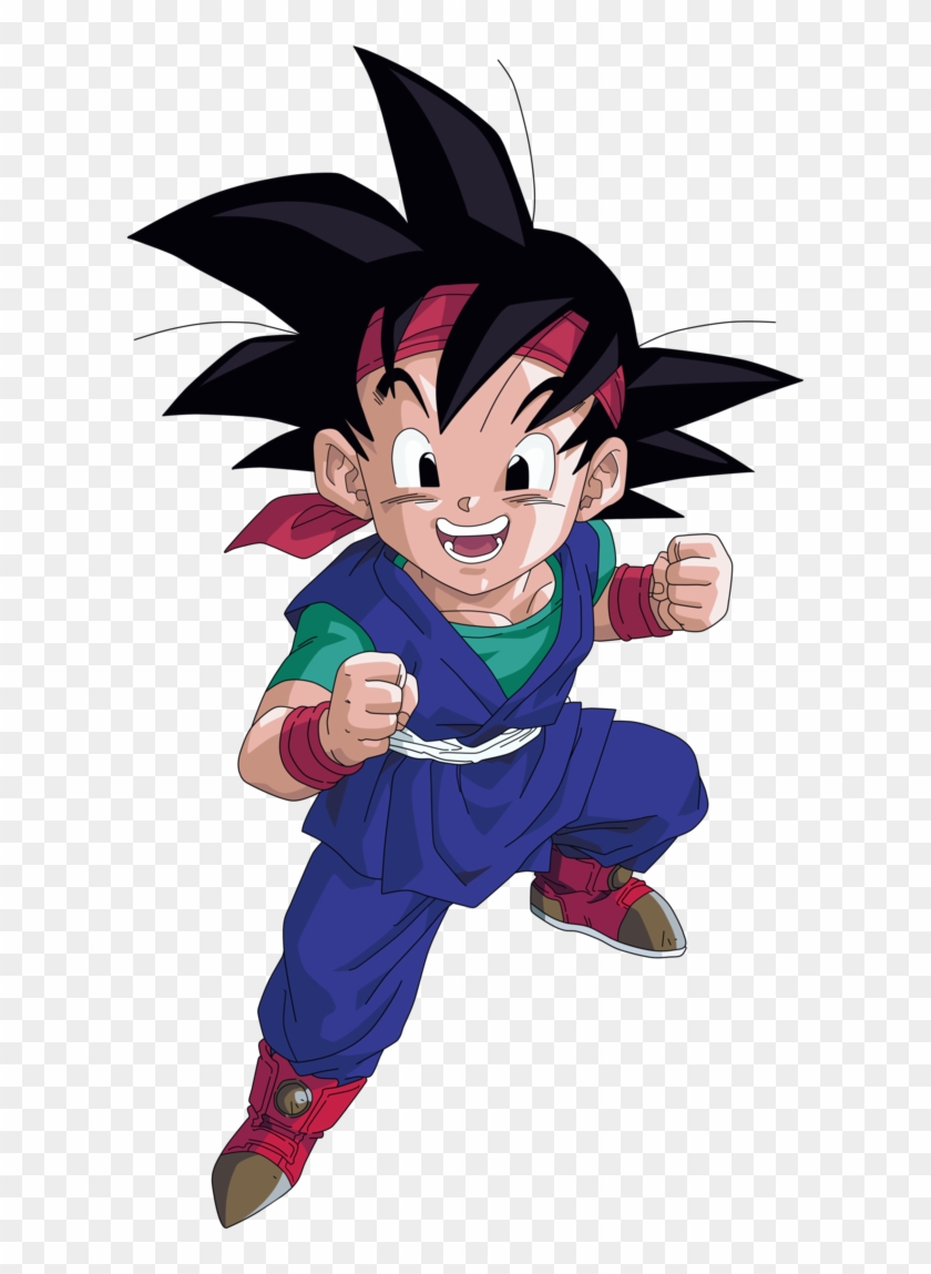 Sweet Goku Jr - Dragon Ball Goku Sister Clipart