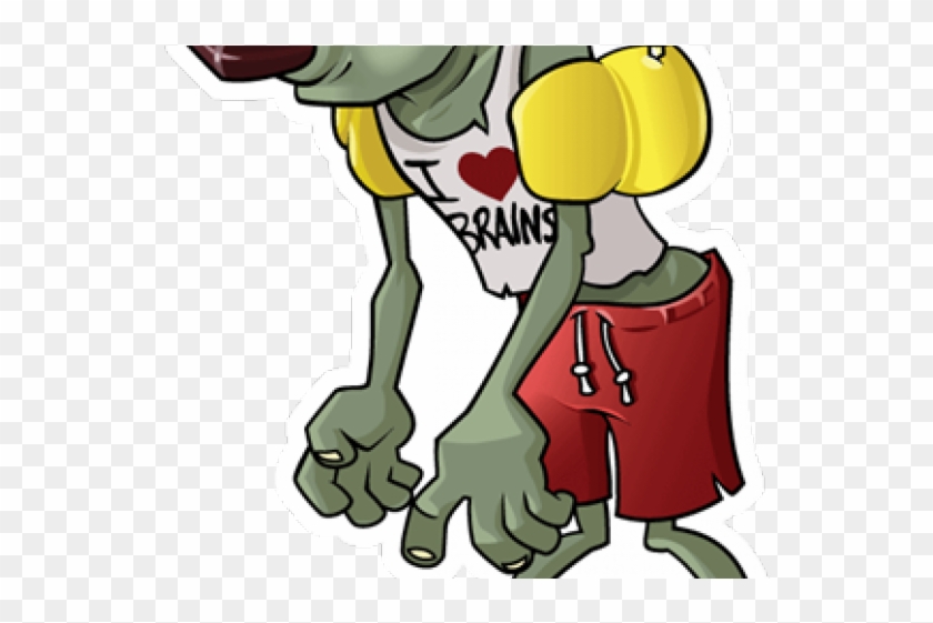 Plants Vs Zombies Clipart Giant - Plants Vs Zombies Zombie - Png Download #3133479