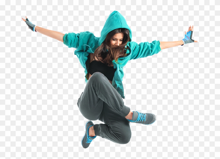 Hiphop Girl Blue - Dance Style Photos Girl Clipart