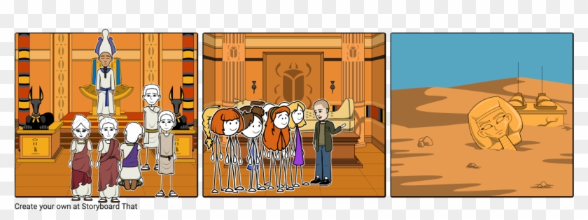 Egyptian Times - Storyboard Egyptian Room Clipart