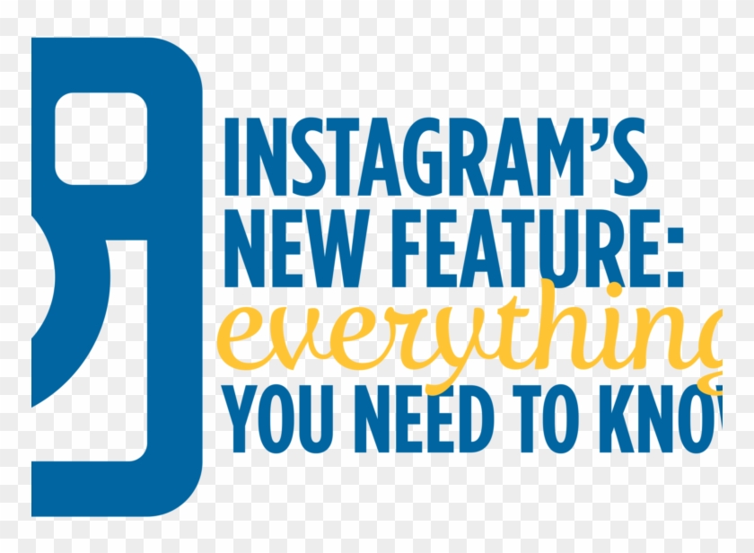 Instagram's New Feature - Graphic Design Clipart