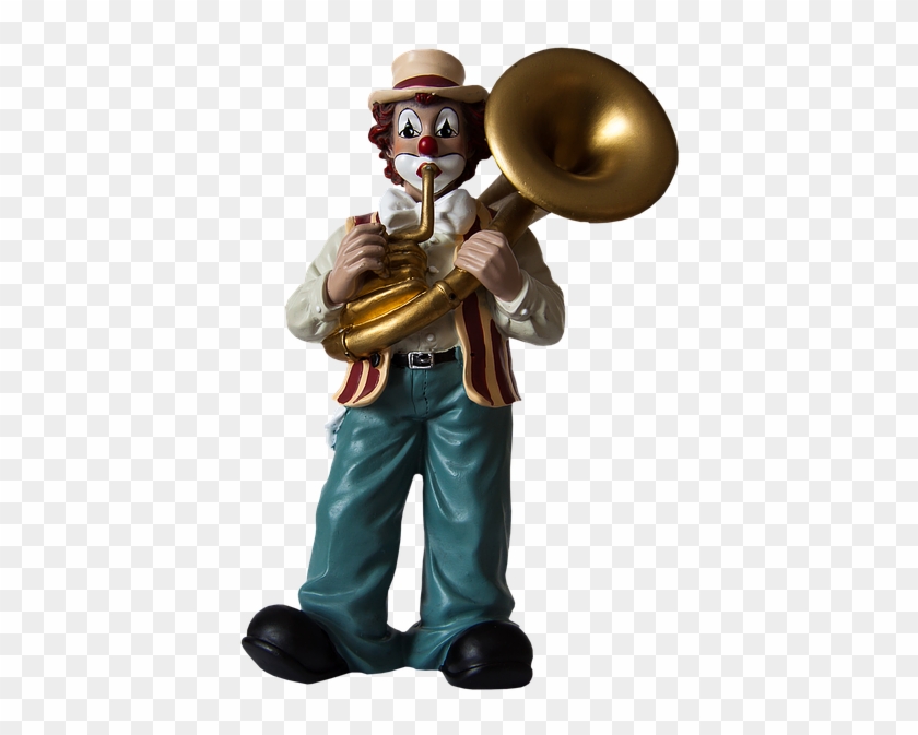 Clown, Musical Clown, Figure, Isolated - Marching Band Clipart #3134735