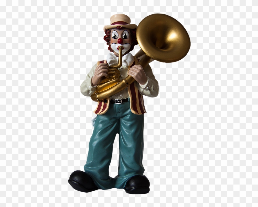 Clown, Musical Clown, Figure, Isolated - Marching Band Clipart