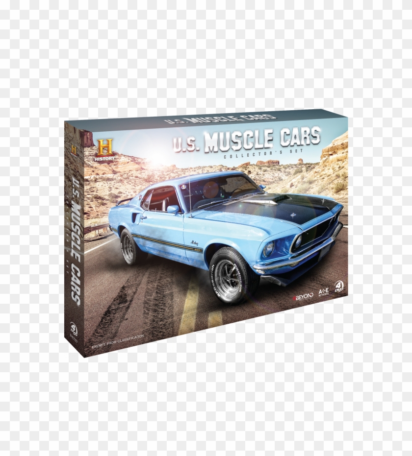 Us Muscle Cars Collector's Set - First Generation Ford Mustang Clipart