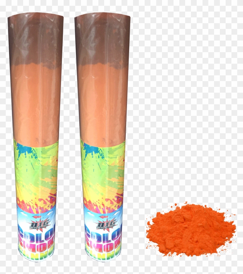 Orange Smoke Cannons Large 8 1 - Wood Clipart #3134986
