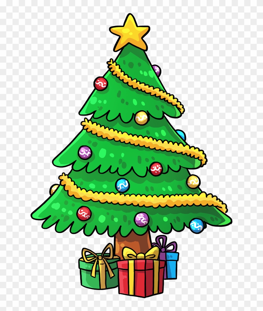 Good Cartoon Pictures Of Christmas Trees Clip Art Clipart - X Mas Tree Clipart - Png Download
