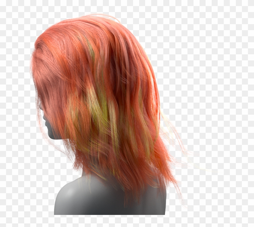 Hair Sampler Texture Setup - Lace Wig Clipart #3135382