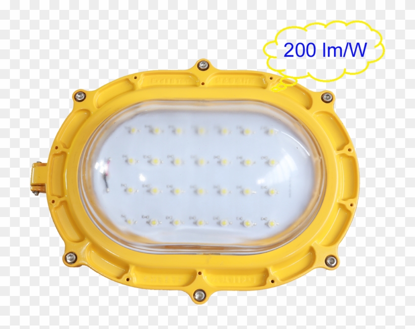 Explosion Proof Led Light Ip66 - Circle Clipart #3135416