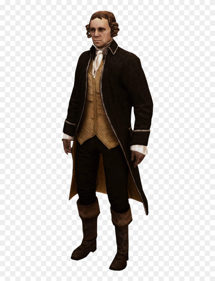 Thomas Jefferson Png Transparent Background - Assassin's Creed 3 Jefferson Clipart