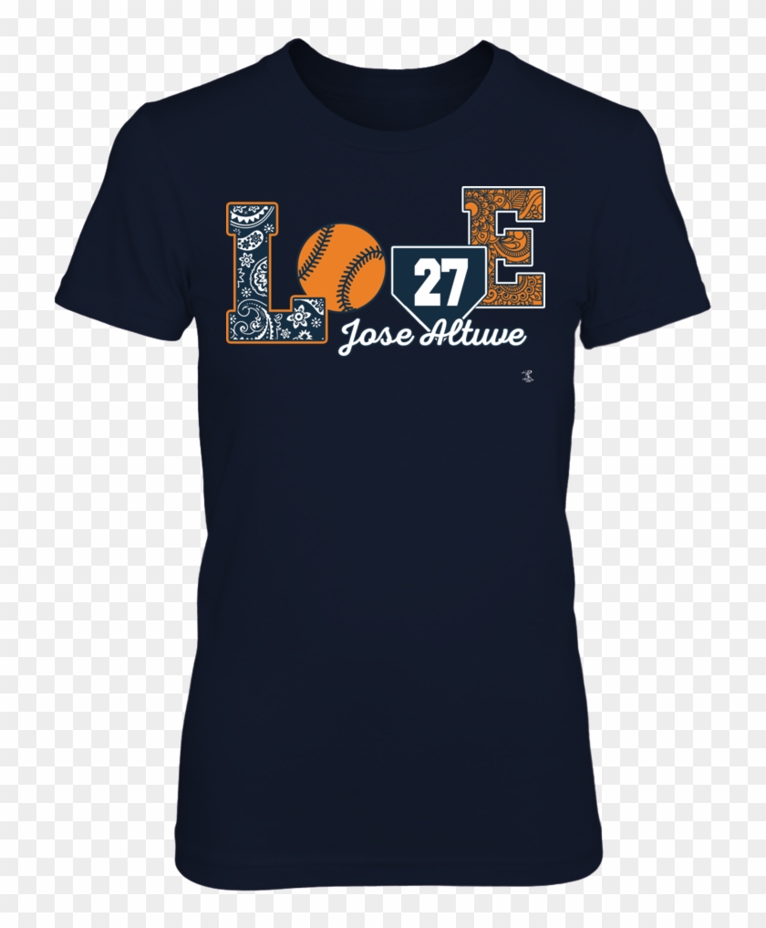 Jose Altuve Front Picture - St Louis Blues Trumpet Logo Shirt Clipart