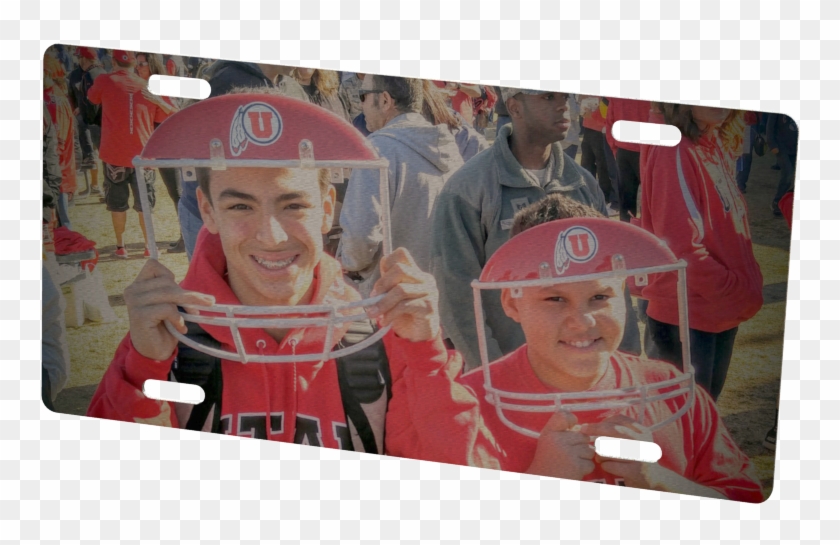 Utah Utes Custom Metal Photo - Hard Hat Clipart #3135763