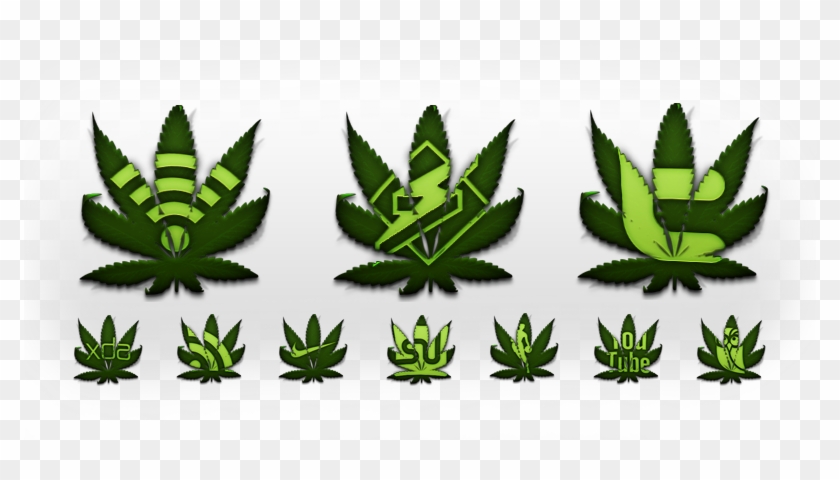 Weed Falling Down Png - Cannabis On Social Media Clipart #3135764