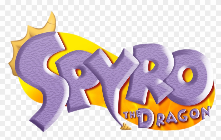 Spyro The Dragon - Spyro The Dragon Title Clipart