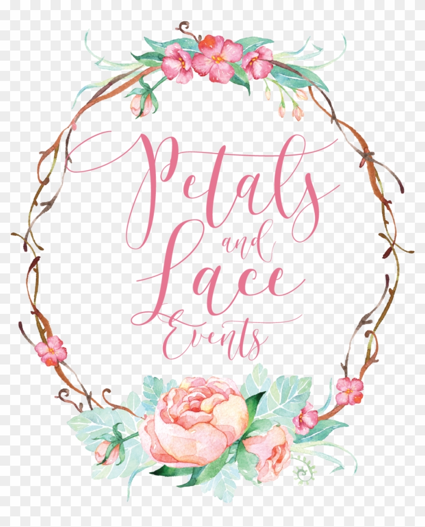 Watercolour Flowers Watercolor - Floral Design Frames Png Clipart #3135896