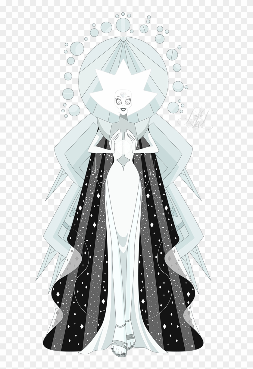 Download White Diamond Image - White Diamond Dress Steven Universe Clipart #3136175