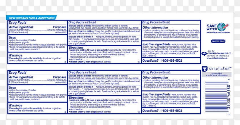 Colgate Total Whitening Toothpaste, Advanced Fresh - Computer Program Clipart
