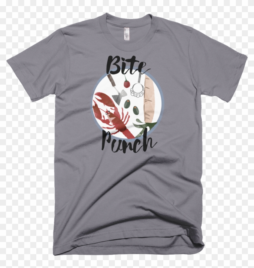 Bite Punch Men's T-shirt - T-shirt Clipart #3136445