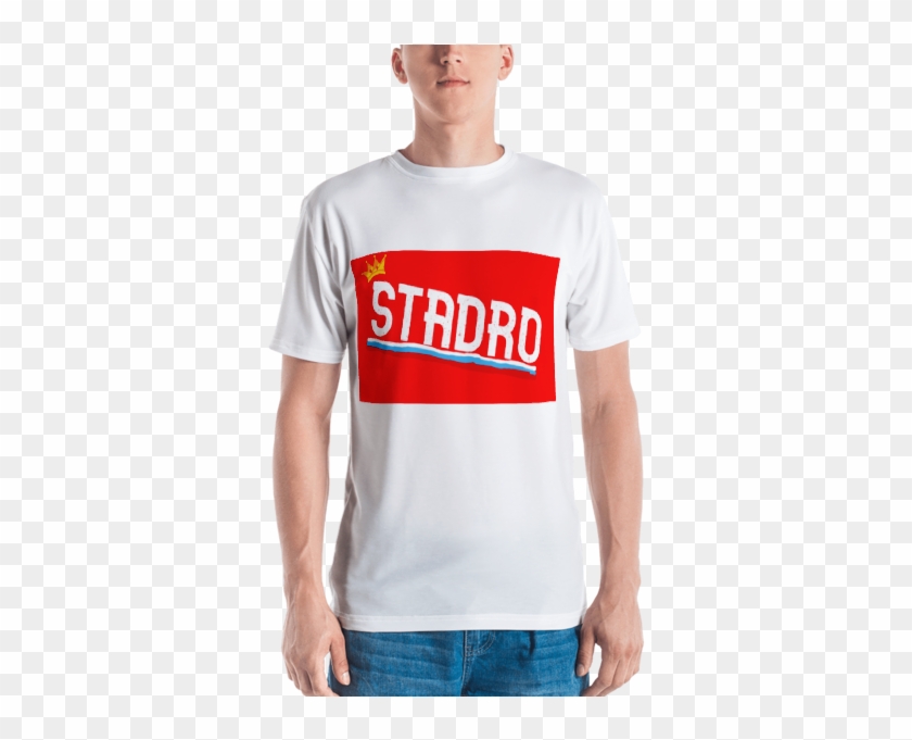 Stadro Red Box Logo Men's T-shirt - T-shirt Clipart #3136714