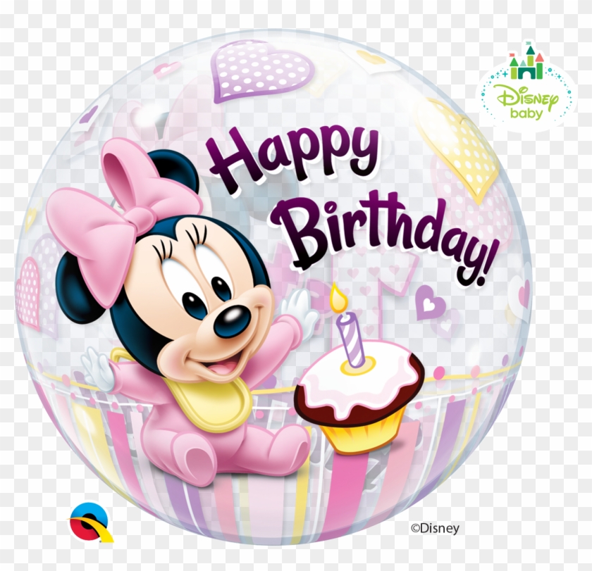 Baby Minnie Mouse Balloon Clipart #3136956