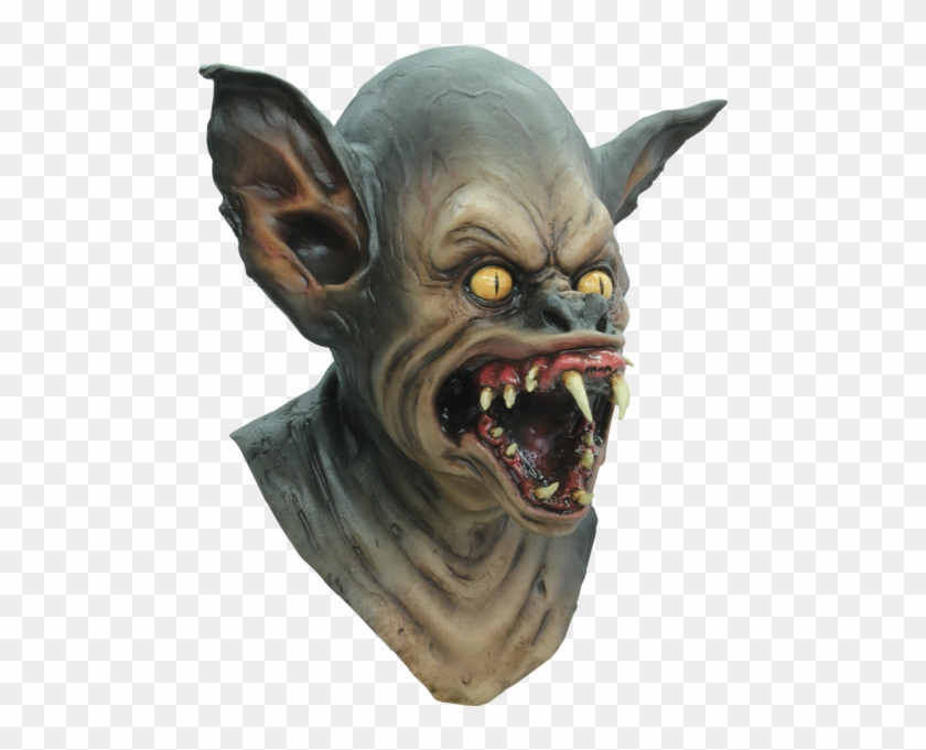 Ravenous Bat Horror Mask - Creature Masks Clipart #3137444