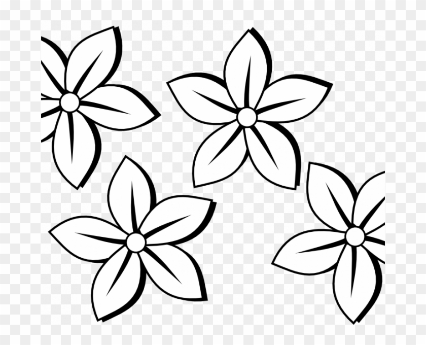 Drawings Of Roses Black And White Free Drawings Of - Flowers Art Black And White Clipart #3137649