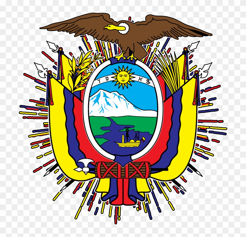 Ecuador Coat Of Arms Png - Emblem Clipart #3137882