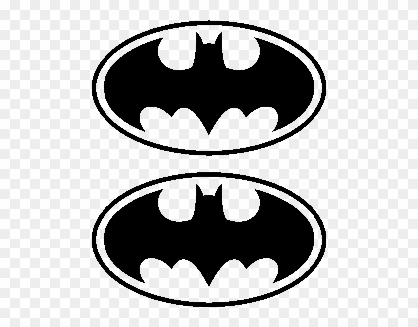 Batman Escudo - Vinilos - Small Batman Logo Clipart #3137888
