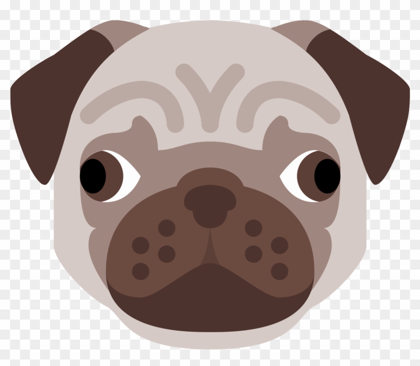 Pug Png High-quality Image - Pug Icons Clipart #3137924