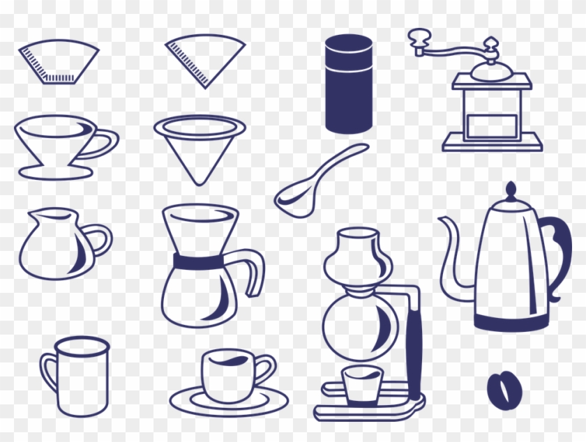Cafe, Coffee, Icon, Dripper, Mill, Coffee Siphon - Coffee Clipart #3138474