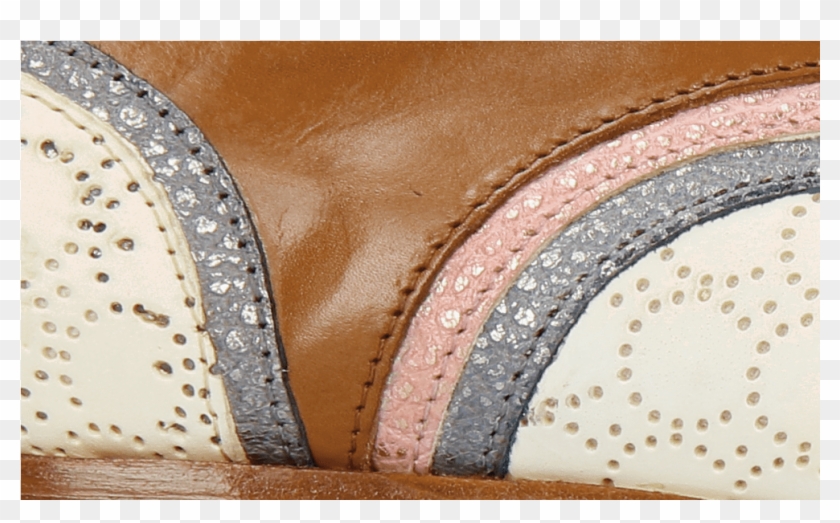 Derby Shoes Sally 15 Tan Grafi Rose Gold Perfo Nude - Bed Skirt Clipart