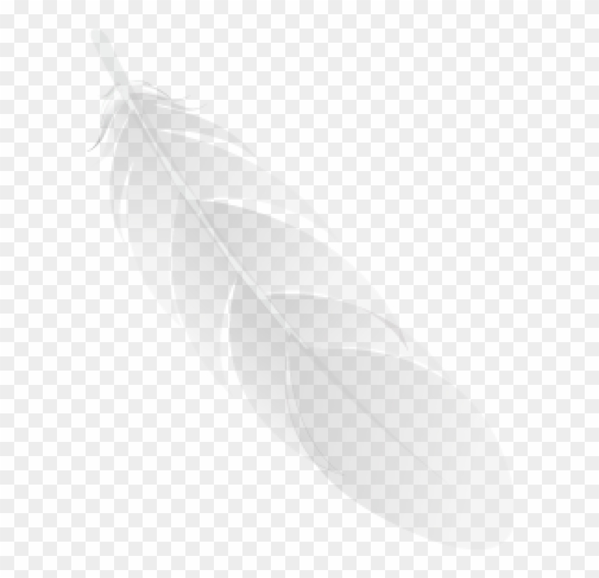 Feather Black Icon Png Image - Throwing Knife Clipart