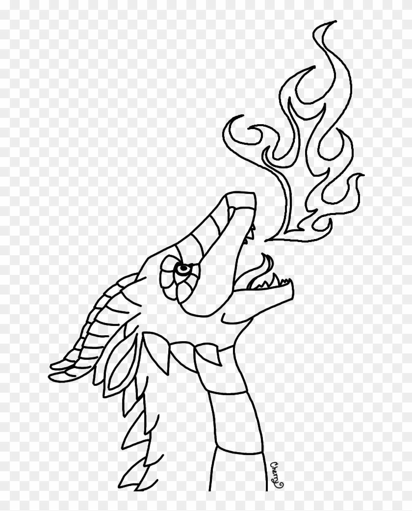 Fire Breathing Dragon Drawing At Getdrawings - Dragon Breathing Fire Drawing Clipart