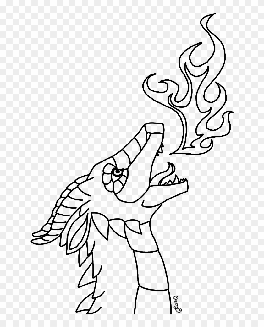 Fire Breathing Dragon Drawing At Getdrawings - Dragon Breathing Fire Drawing Clipart #3138619